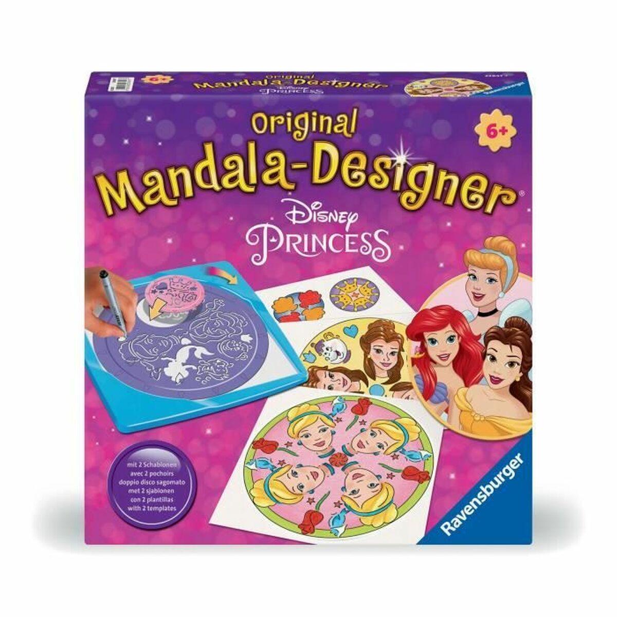 Spil med papirkunst Ravensburger Mandala Midi Disney Princesses