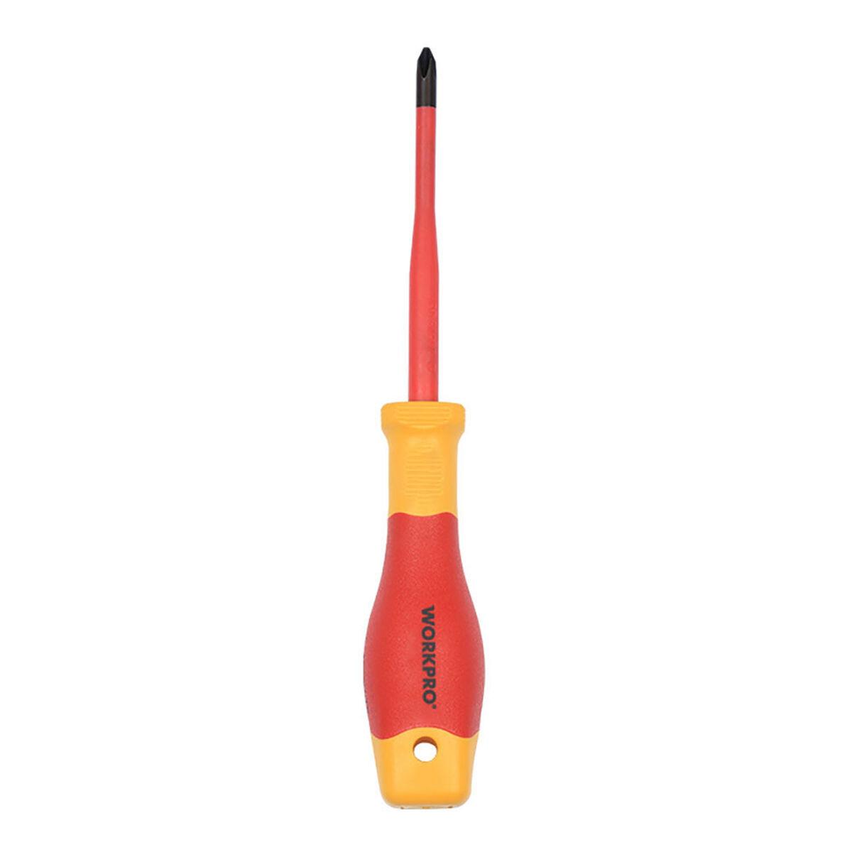 Skruetrækker Workpro Pozidriv Pz1 8 Cm