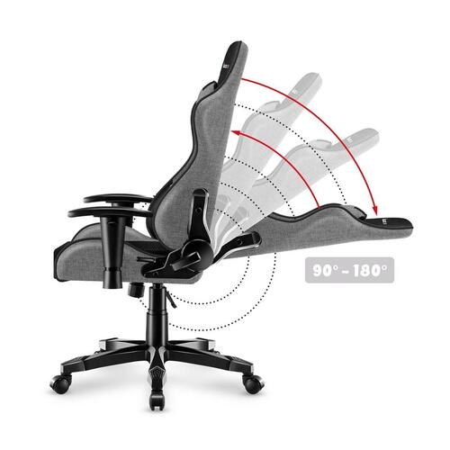 Gaming-stol Huzaro HZ-Ranger 6.0 Grey Mesh Sort/Grå