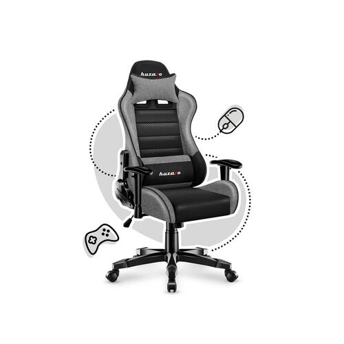 Gaming-stol Huzaro HZ-Ranger 6.0 Grey Mesh Sort/Grå