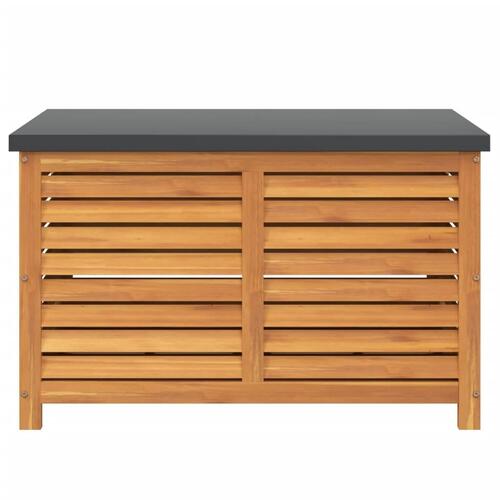 Opbevaringsboks til haven 90x48x55 cm massivt eukalyptustræ