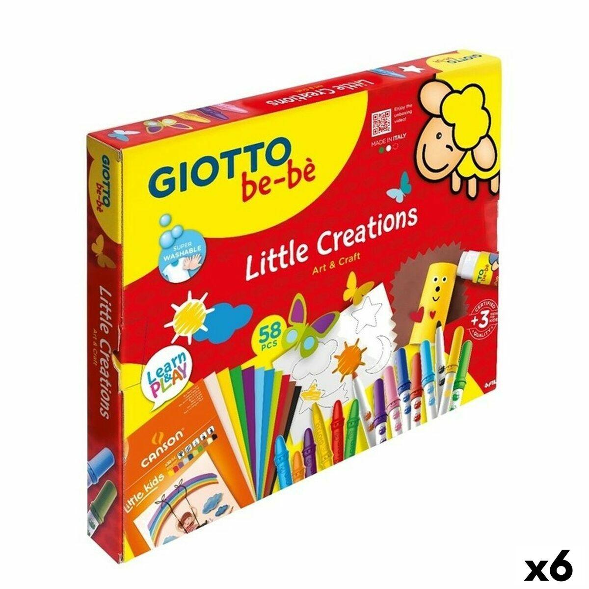 Tegningssæt Giotto BÉ Little Creations Multifarvet Enheder