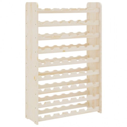 Vinreol 72,5x25x11,5 cm massivt fyrretræ