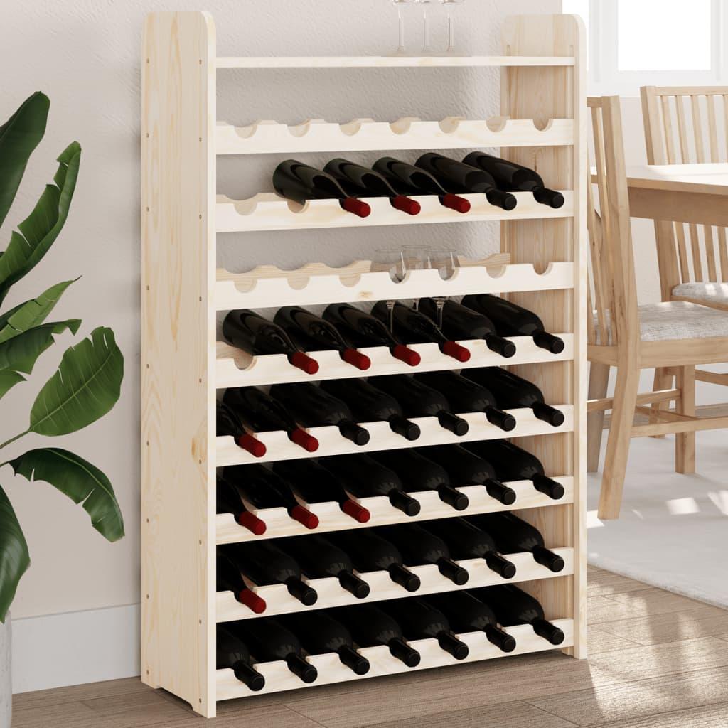 Vinreol med topplade 72,5x25x111,5 cm massivt fyrretræ - køb Vinreol online Vinreol Vinreol med topplade 72,5x25x111,5 cm massivt fyrretræ køb vinskab