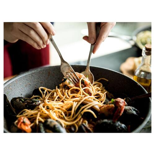 Wok Pande Ballarini 75002-815-0 Antracit Rustfrit stål Aluminium Ø 30 cm (1 enheder)