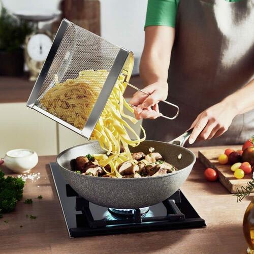 Wok Pande Ballarini 75002-815-0 Antracit Rustfrit stål Aluminium Ø 30 cm (1 enheder)
