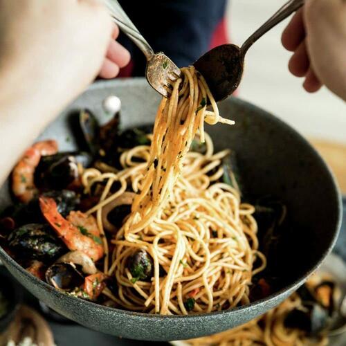 Wok Pande Ballarini 75002-815-0 Antracit Rustfrit stål Aluminium Ø 30 cm (1 enheder)