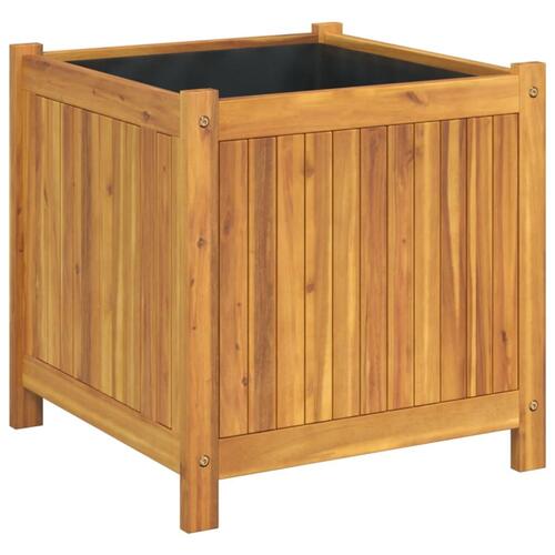 Plantekasse med for 50x50x50 cm massivt akacietræ
