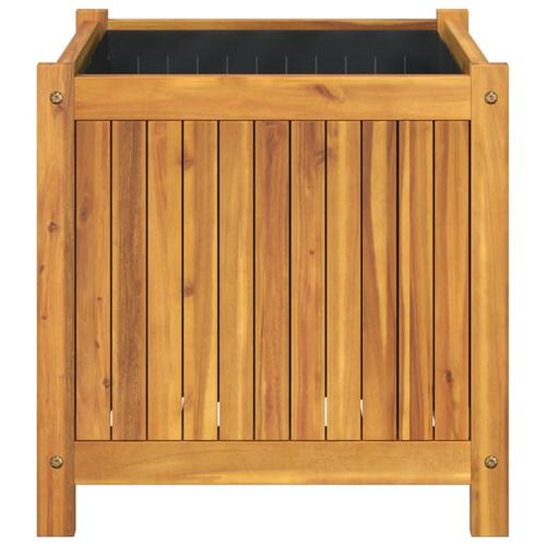 Plantekasse med for 50x50x50 cm massivt akacietræ