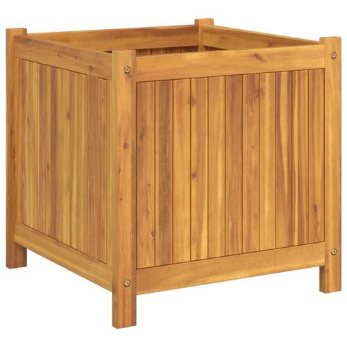 Plantekasse med for 50x50x50 cm massivt akacietræ