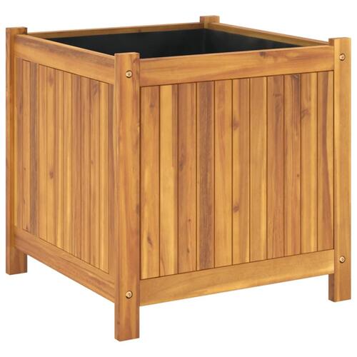 Plantekasse med for 50x50x50 cm massivt akacietræ