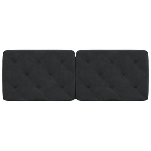 Gavlpude 140 cm velour sort