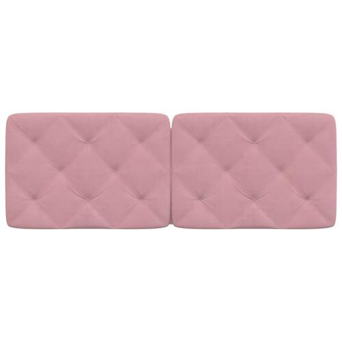 Gavlpude 120 cm velour pink