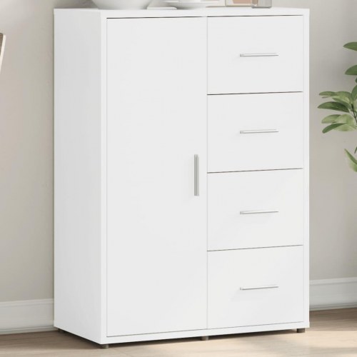 Skab 60x31x84 cm konstrueret træ hvid