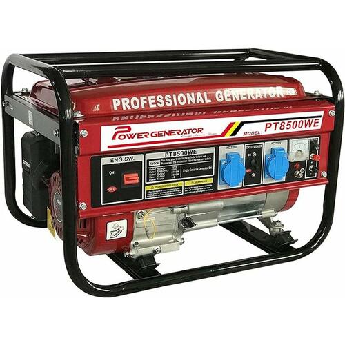 Generator Royal Kraft PT8500WE Benzin Professional - Kraftfuld og Pålidelig Energiløsning