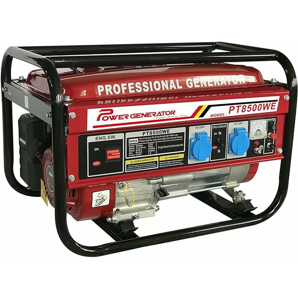 Generator Royal Kraft PT8500WE Benzin Professional - Kraftfuld og Pålidelig Energiløsning