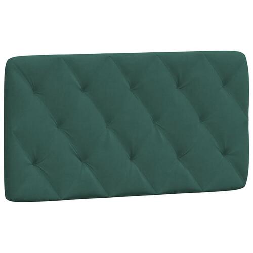 Gavlpude 100 cm velour mørkegrøn