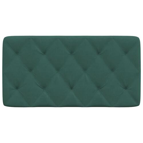 Gavlpude 100 cm velour mørkegrøn