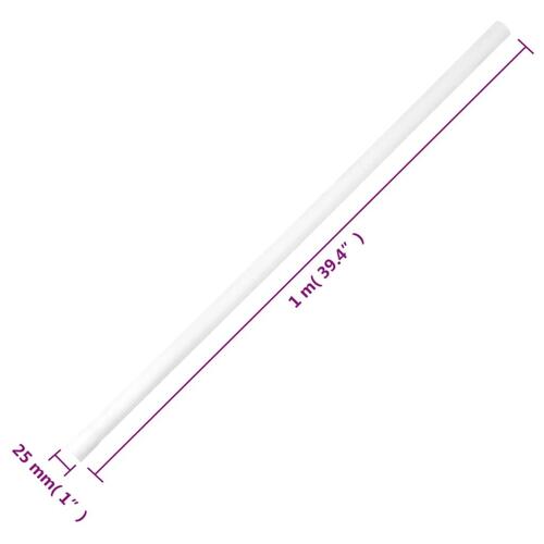 Kabelkanaler med clips Ø25 mm 30 m PVC
