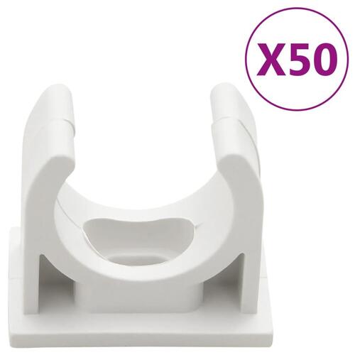 Kabelkanaler med clips Ø20 mm 30 m PVC