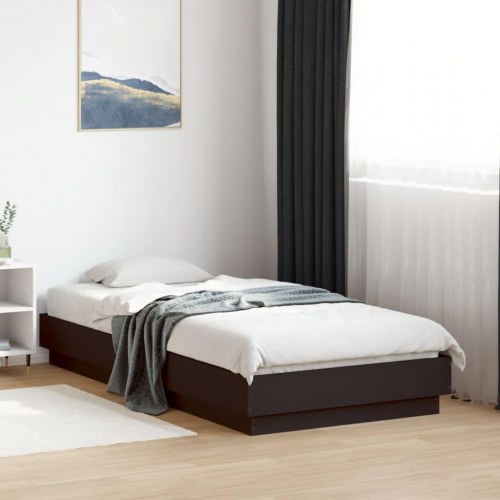Sengeramme 75 x 190 cm - sort