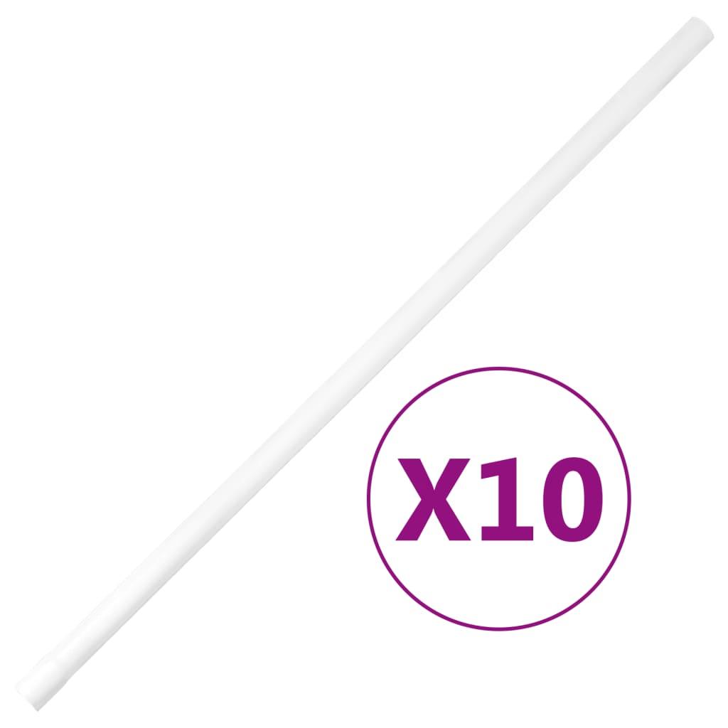Kabelkanaler med clips Ø25 mm 10 m PVC