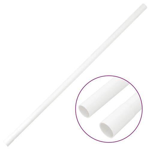 Kabelkanaler med clips Ø25 mm 10 m PVC