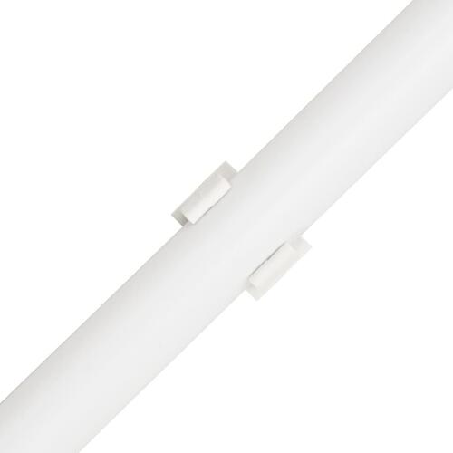 Kabelkanaler med clips Ø25 mm 10 m PVC