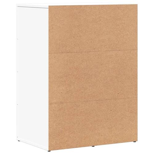 Skab 59x39x80 cm konstrueret træ hvid