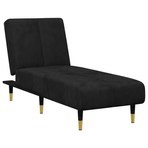2 personers sofa velour sort
