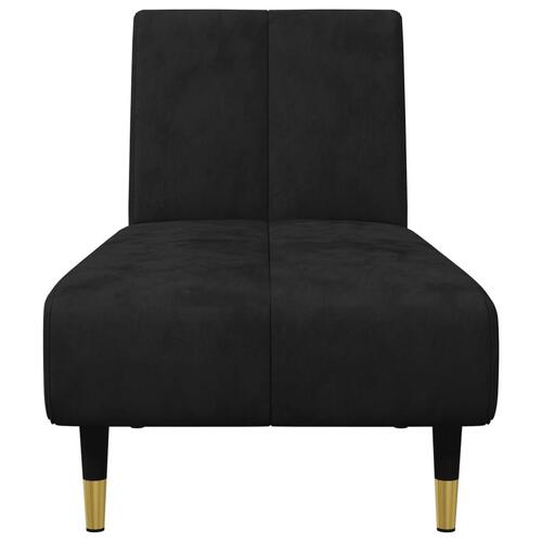 2 personers sofa velour sort