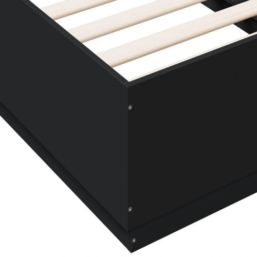 Sengeramme 75 x 190 cm - sort