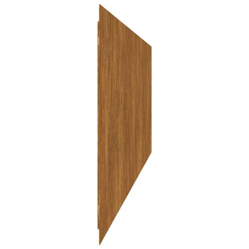 Plænekanter 10 stk. 20x103 cm fleksibel cortenstål