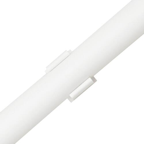 Kabelkanaler med clips Ø16 mm 10 m PVC