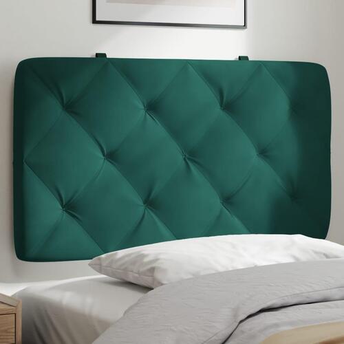 Gavlpude 90 cm velour mørkegrøn