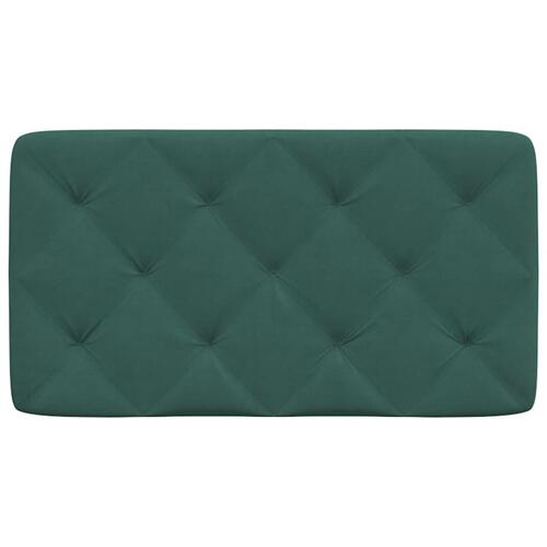 Gavlpude 90 cm velour mørkegrøn