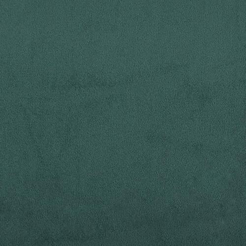 Gavlpude 90 cm velour mørkegrøn