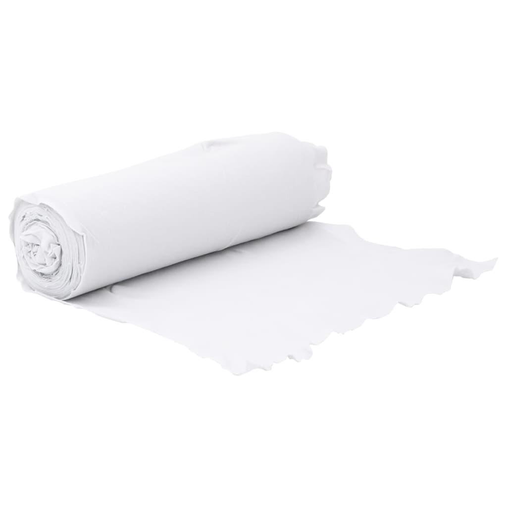 Ukrudtsdug 1×150 m polyesterfibre hvid