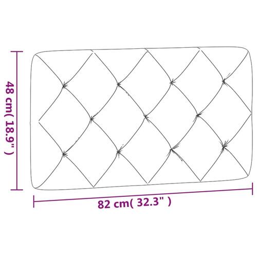 Gavlpude 80 cm velour sort