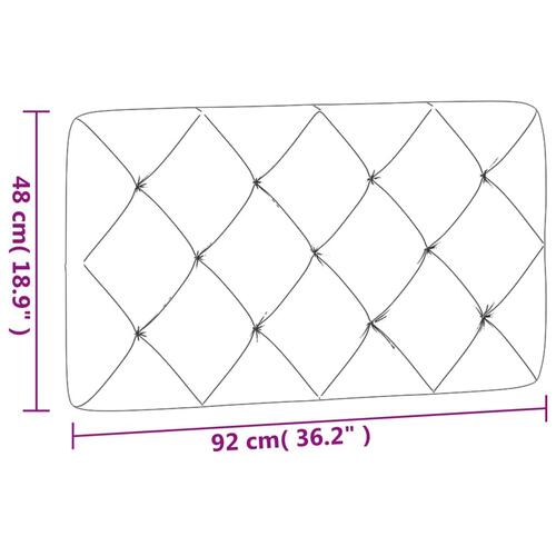 Gavlpude 90 cm velour sort