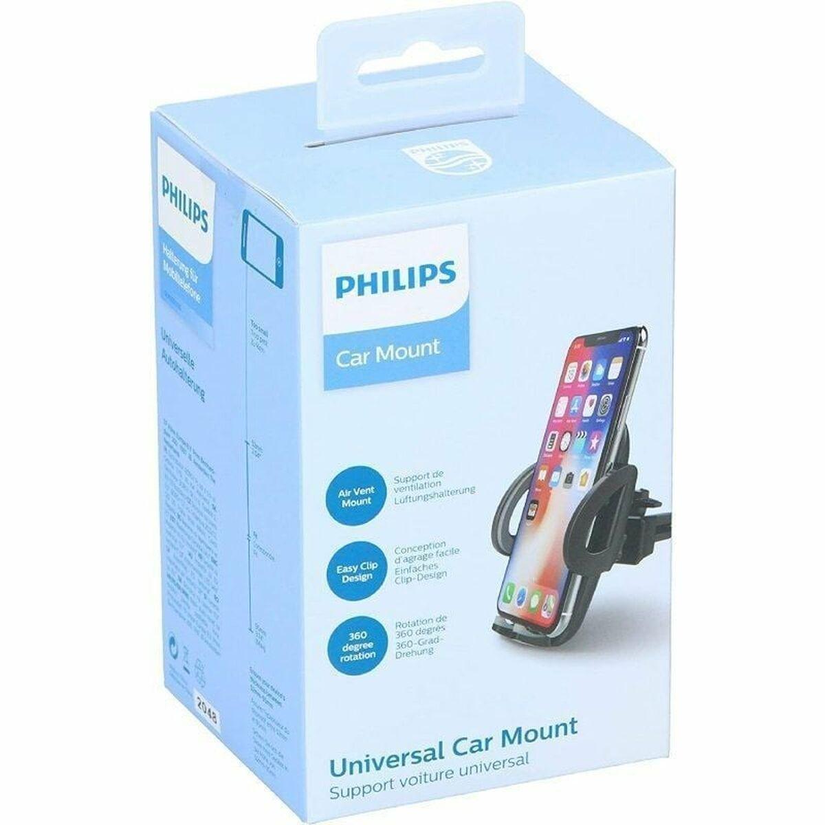 Philips DLK3531 mobilholder - sort silikone (ventilgitter)