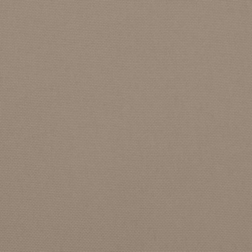 Hynde til havebænk 150x50x7 cm oxfordstof gråbrun