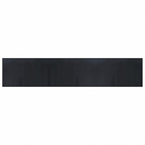 Bambustæppe rektangulært 60 x 300 cm - sort