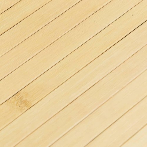 Bambustæppe 100 x 200 cm - lys naturfarve