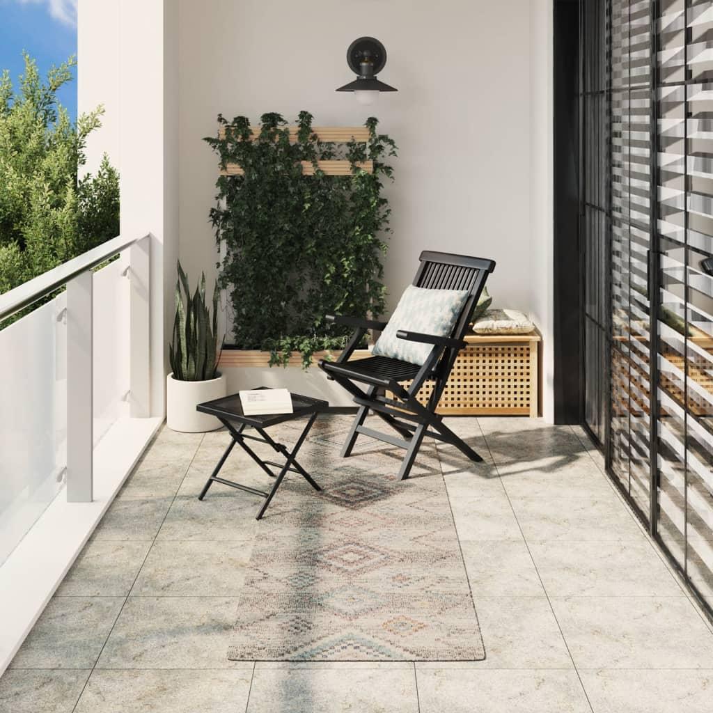 Gulvtæppe ARBIZU 80x250 cm vintagedesign billede