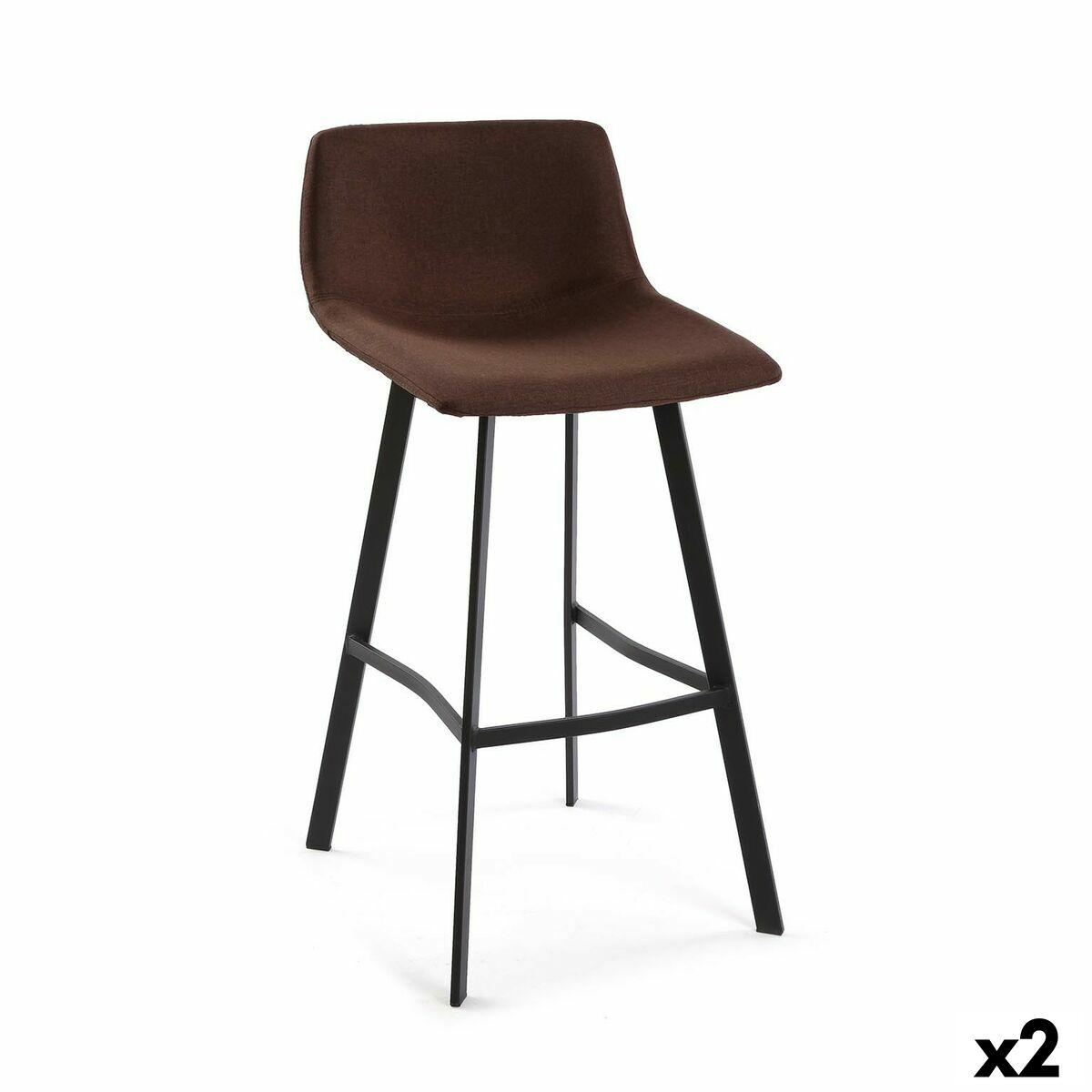 Taburet Versa Baldwin Brun 49 X 88 X 42 Cm 2 Enheder