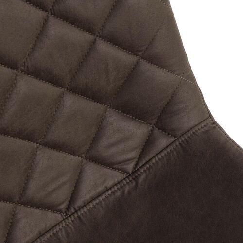 Stol Versa Serena Mørkebrun 53 x 88 x 43,5 cm (4 enheder)
