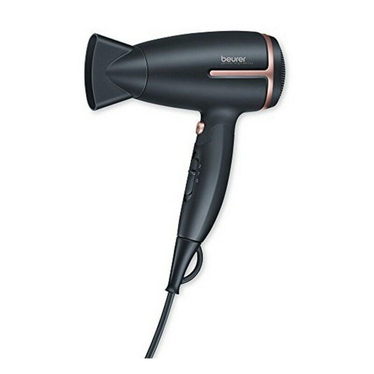 Hårtørrer Hc25 Beurer 591 1600w 1600 Sort