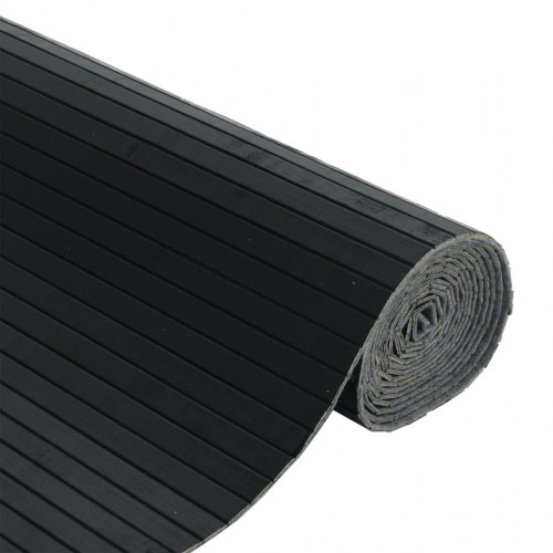 Rumdeler i bambus - 250 × 165 cm, sort
