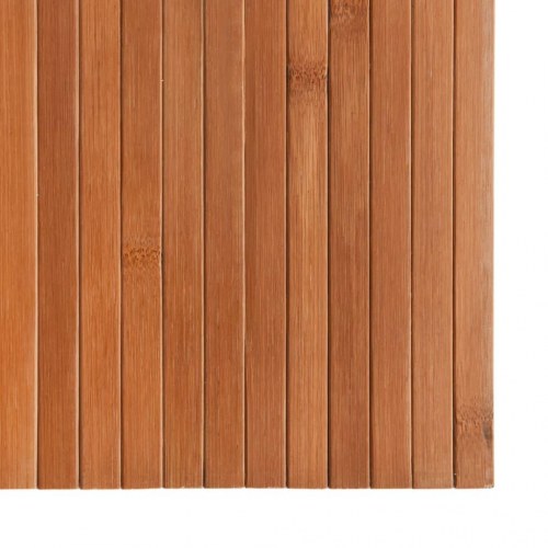 Rumdeler i bambus - 400 × 165 cm, brun
